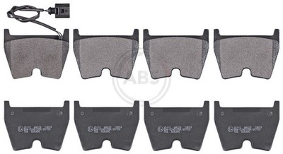 35112 A.B.S. Bremsbelagsatz, Scheibenbremse für AUDI