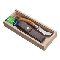 Opinel Pilzmesser Rostfrei Eichenholz Mit Etui