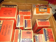 Lionel Trains Post War Train Cars And Acces. 11 piece Lot NOS See pics 4 Details