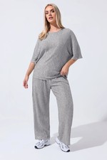 Image of Yours Curve Women's Plus Size Ribbed Top