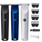 Mens Electric Hair Clipper Beard Trimmer USB Rechargeable Shaver Razor