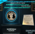 Silver Shield 2025 TAKE ALL THE SILVER - 3rd RAREST of series - Compare @ $2000!