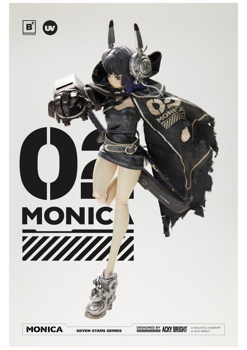 UNDERVERSE UV Acky Bright Seven Stars Monica 1/6 Limited Action