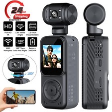 4K Pocket Action Camera 180° Rotation WiFi Vlog Camera Handheld Sports Cam DV