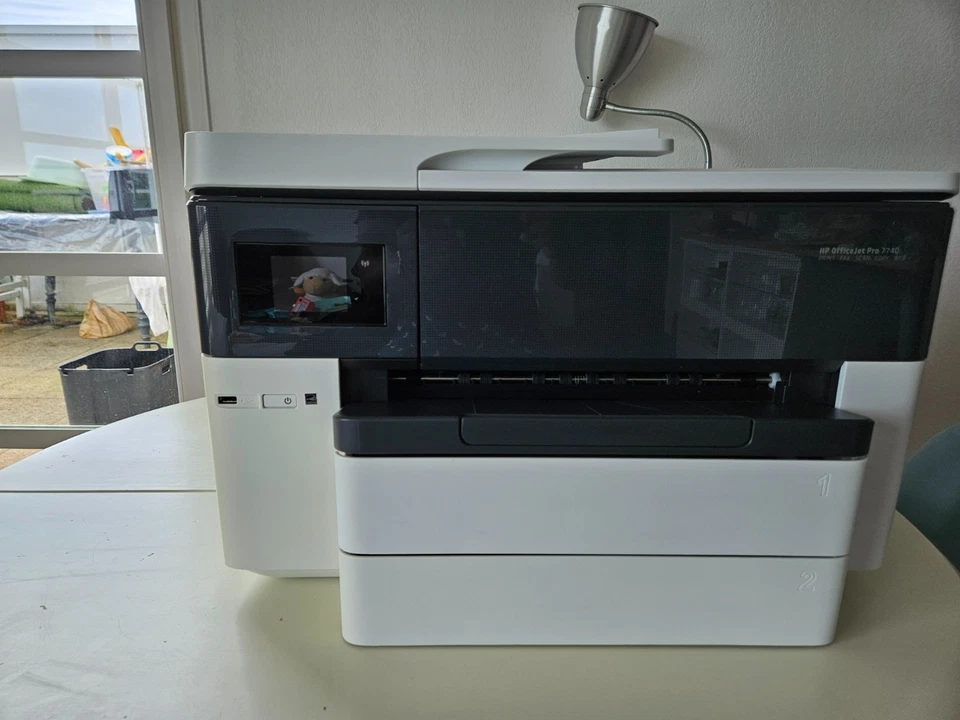 HP OfficeJet Pro 7740 – Imprimante multifonction A3 Wi-Fi - Photo 2/4
