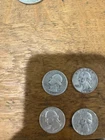 Washington Quarter Lot (4), Pre 65 90% Silver!