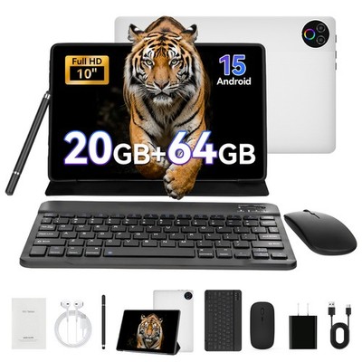 2025 Tablet 10.1'' Android 15 Tablet 32GB 64GB Octa Core 1280×800 HD IPS WIFI
