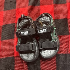 Sport Fashion Kids Black Sandals for Boy Size 28 US 11 Brand New