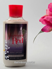 Bath and Body works FOREVER RED Body LOTION cream Shea Vitamin E 8 oz New 