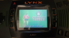 Atari Lynx II 2 Console w/ Case, AC Adapter & 2 Games [Tested Working]