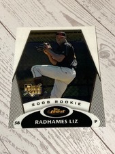2008 Topps Finest Rookie Radhames Liz Baltimore Orioles Baseball Card #142. rookie card picture
