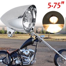 5.75 Headlight For Harley Dyna Sportster Softail Chopper Bobber Bullet Tri Bar 5.75 Headlight For Harley Dyna Sportster Softail Chopper Bobber Bullet Tri Bar