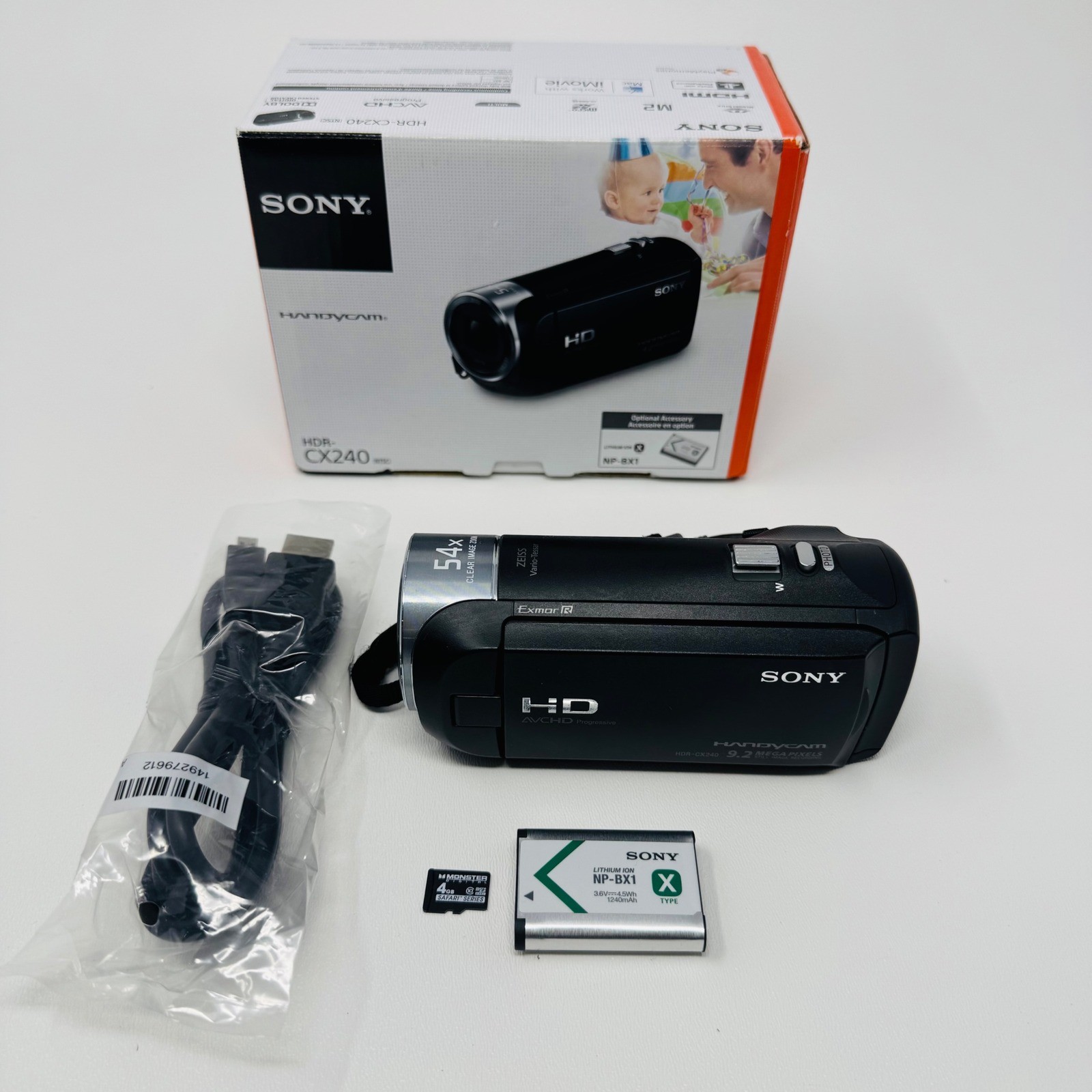Black 9.2mp 54x Zoom Boxed