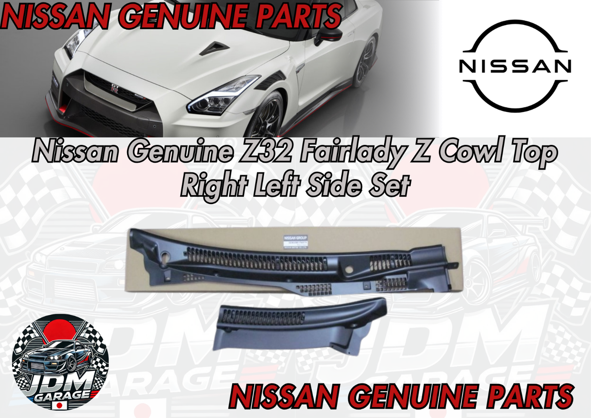 Nissan Genuine Z32 Fairlady Z Cowl Top Right Left Side Set | eBay