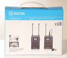 BOYA BY-WM8 Pro-K1 UHF Dual-Channel Wireless Microphone System BY-WM8 PRO-K1