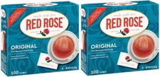 (4 pack) Red Rose Original Black Tea, 100 Ct,New