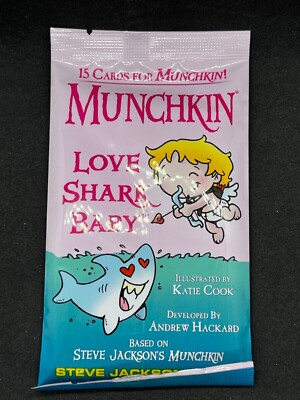 Munchkin Love Shark Baby Expansion Booster Pack Neu Sealed