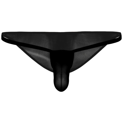 AU Men's See Through Silk Briefs G-string Thongs Bulge Pouch Panties Underwear - Picture 54 of 59