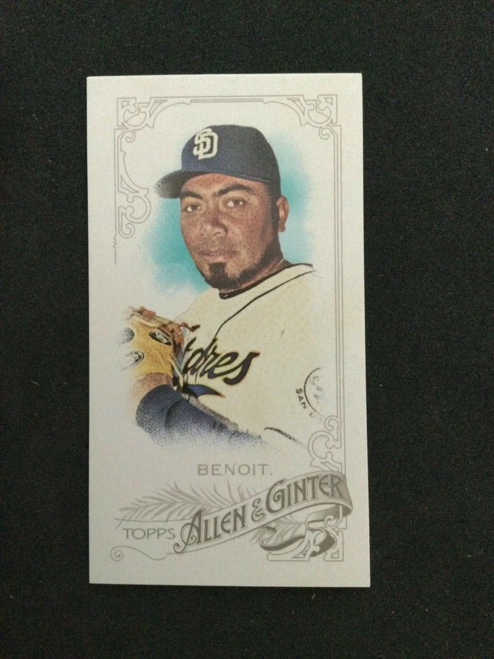 2015 Topps Allen & Ginter Mini NO NUMBER BACK /50 - JOAQUIN BENOIT - Padres - Image 2 of 2