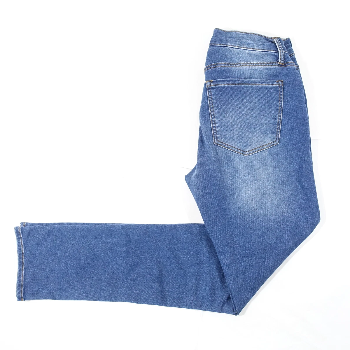 Blue faded jeans best sale mens