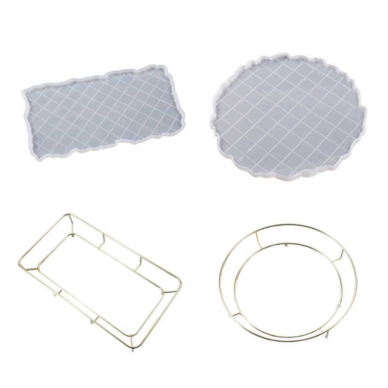Epoxy Plate Mold for DIY Tray Making and Home Decor