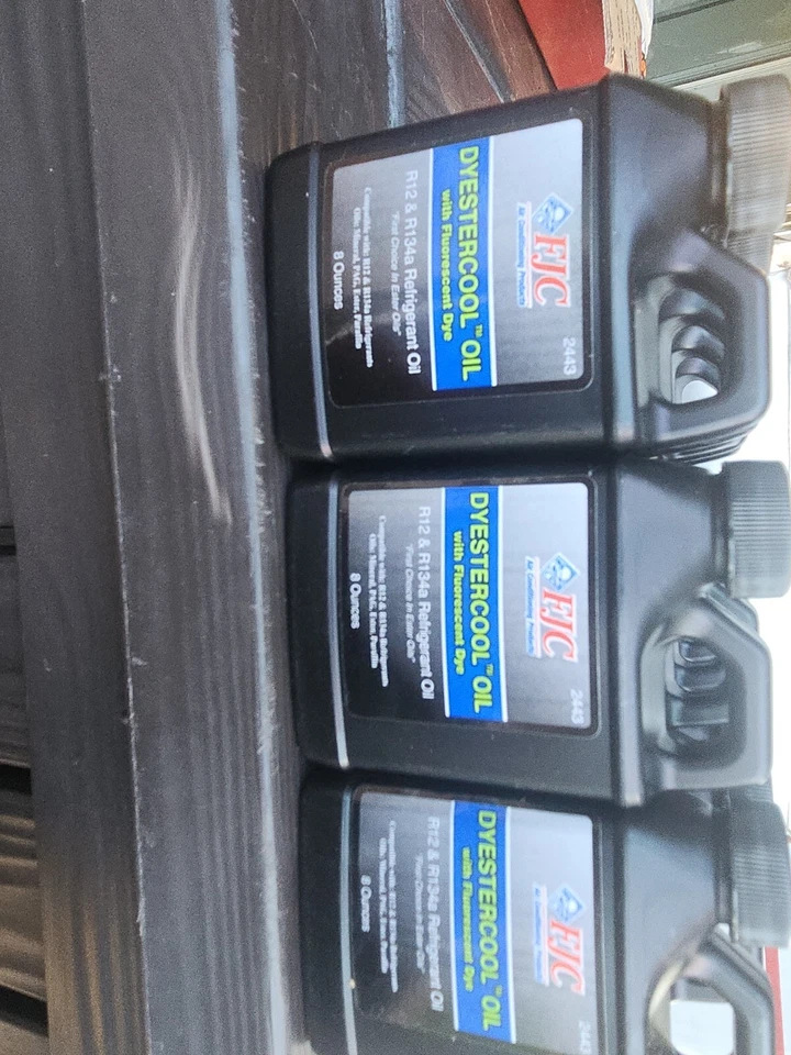 Paquete de 12, aceite FJC DyEstercool con tinte fluorescente universal 8 oz. #2443,.   (9175) Foto 3 de 4