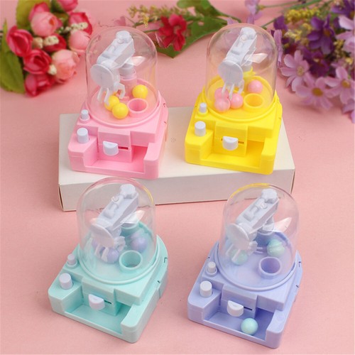 Mini Toy Claw Machine Game Grab Ball Arcade Candy Doll Catch Grabber Kids Gift - Picture 2 of 12