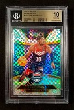 POP 1 BGS 10 Kyrie Irving 2014-15 Select Prizms Silver #213 Team USA