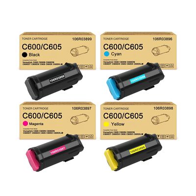 Versalink C600 C605 Toner Cartridge High Capaticy 106R03896 106R03897 106R038...
