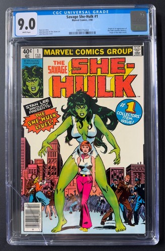 Savage She-Hulk #1 1979 Marvel Comic 2/80 CGC 9.0 First Appearance Stan Lee
