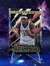 2022-23 Bowman's Best University Masterpieces Lava Ref #BM4 Oscar Tshiebwe /50
