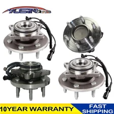 For 2007 2008- 2010 Ford Expedition RWD Front Wheel Bearing and Rear Hub 4pc Kit