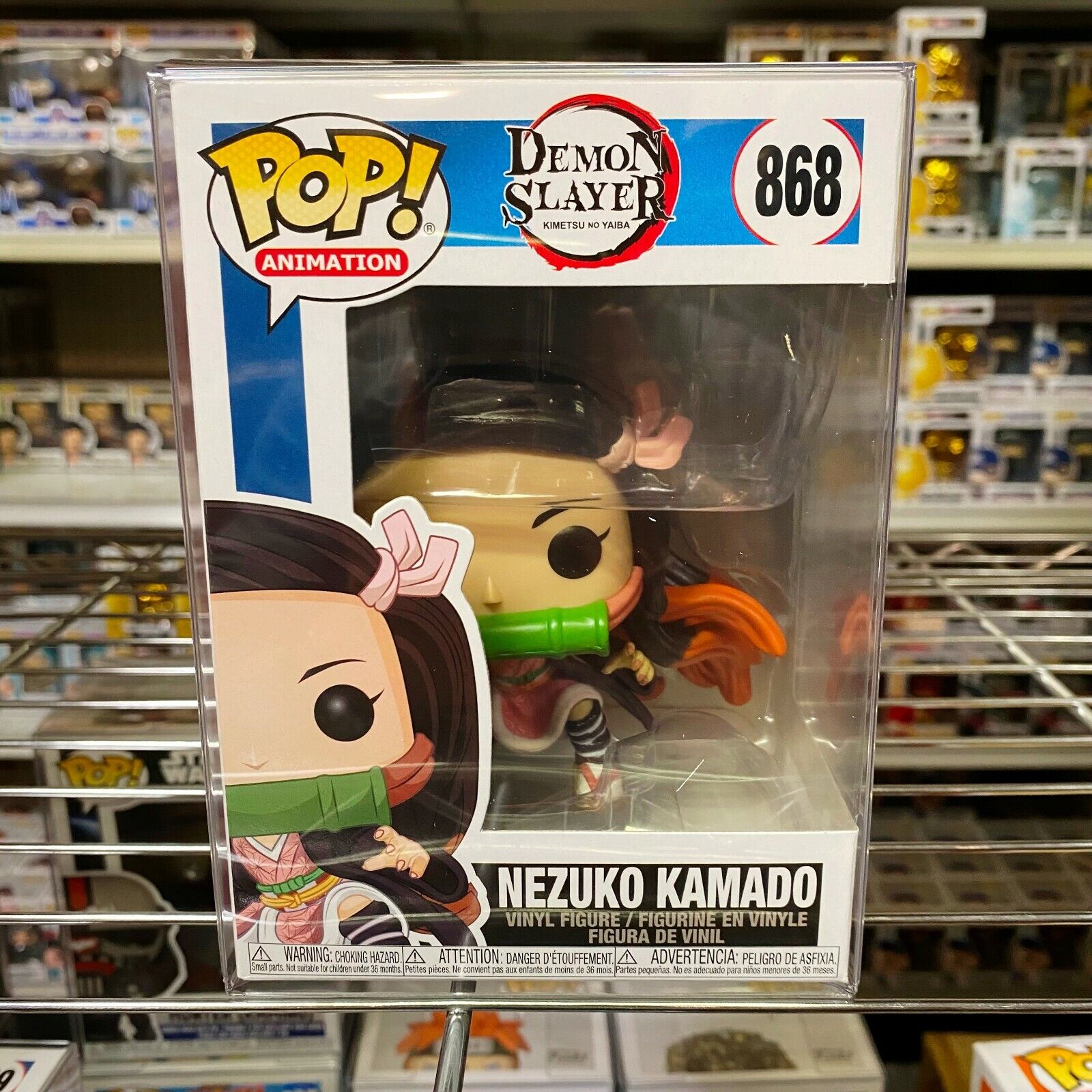 Boneco Funko Pop! Demon Slayer - Nezuko Kamado - 868 - Funko