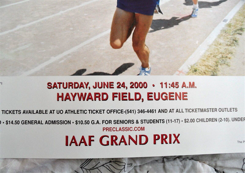 orig./Minty! 2000 Prefontaine Classic NIKE POSTER: Steve Prefontaine vs Russians - Picture 3 of 4