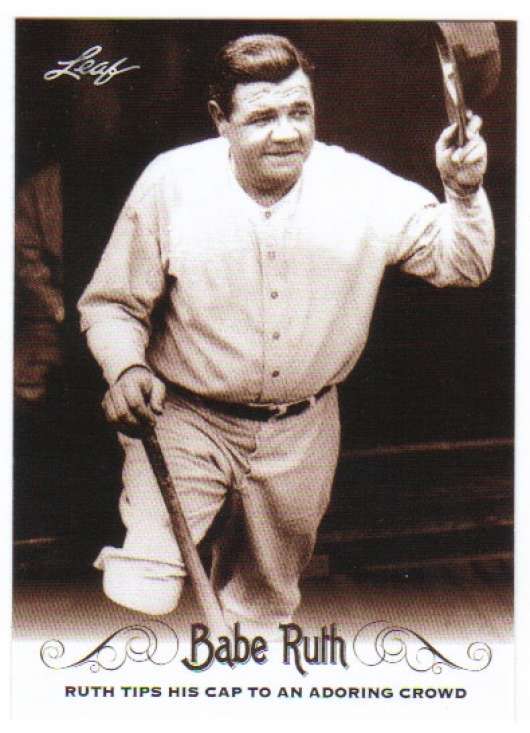 2016 Leaf Babe Ruth Collection #79 Babe Ruth 