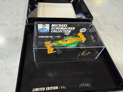 Michael Schumacher Benetton Ford B193 Paul's Model Art 1:64 Limited Edition