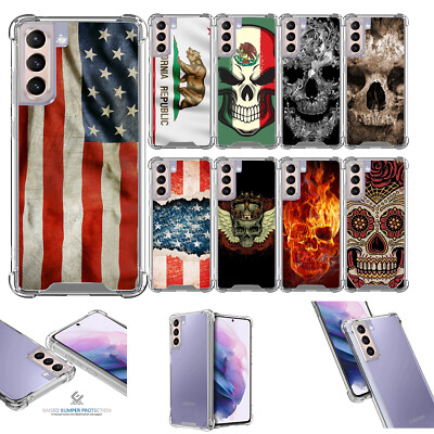 For Samsung Galaxy S21 /S21 5G- Clear TPU Bumper Shockproof Case -1