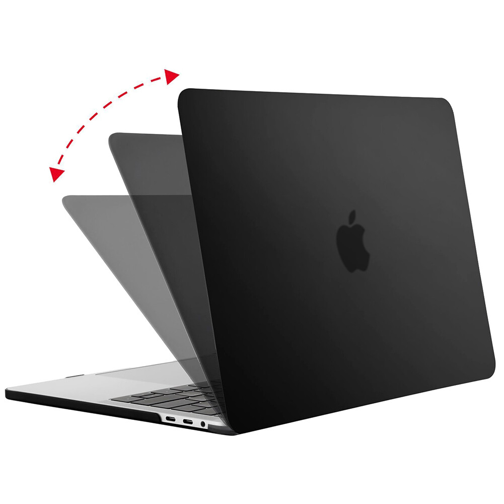 Matte Black or Glossy Clear Case for 2020/19/18/17 Macbook 13