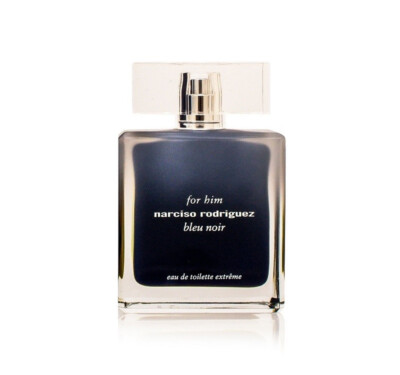 Narciso Rodriguez Bleu Noir Extreme Men 3.3 oz 100 ml Edt Spray New As Photo