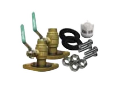 Wilo 1-1/4  Circulator Pump Sweat Ball Valve Kit Model #2706083