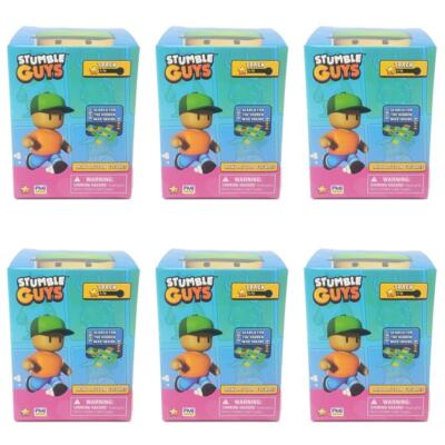 Stumble Guys Mini Action Figures : Lot of 6 Blind Boxes