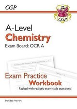A-Level Chemistry OCR A Year 1 & 2 Exam Practice Workbook With Answers By CGP