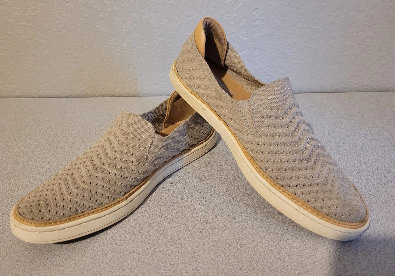 UGG MOCASSINI SLIP ON DONNA GLITTER SCINTILLANTI TAGLIA 8 1 2