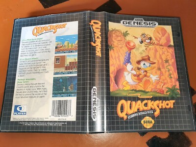 ## SEGA GENESIS - Disney´s Quackshot Starring Donald Duck - (US Mega Drive) ##