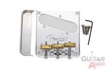 Genuine Fender Bridge Assembly Set for AMERICAN PRO Telecaster / Tele - Chrome