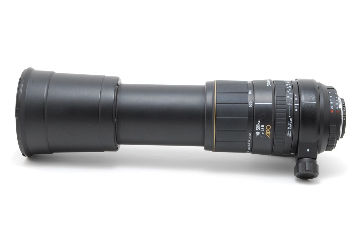 Near MINT w/Hood] Sigma AF Zoom 170-500mm f/5-6.3 D APO For