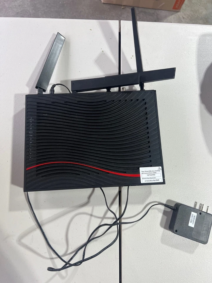 Netgear Nighthawk C7800 Wifi Router+Modem (up to 1000Mbps) - Image 4 of 4