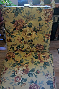 LLOYD FLANDERS Set of Chair Cushions Floral Pattern replacement USA