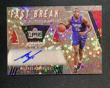 2019-20 Prizm Fast Break Mfiondu Kabengele #FR-MFK Rookie Auto RC Clippers