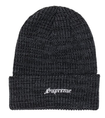 Supreme Twist Beanie black Supreme Hand Tied Beanie Black - FW23